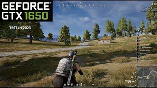 Pubg pc Gameplay [M416+AWM] | GTX 1650 | GTX 1650 TEST IN 2023 |