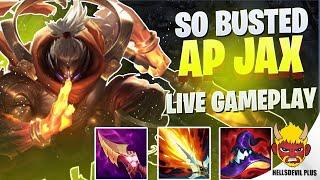 AP JAX IS SO BUSTED (NUKE DAMAGE)! - Wild Rift HellsDevil Plus Gameplay