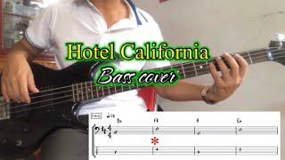 Hotel California bass cover Eagles 1998