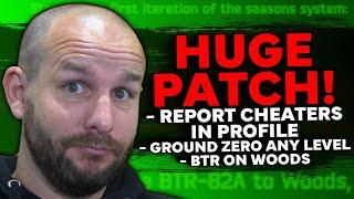 PATCH NOTES 0.14.5 - BTR ON WOODS, REPORT CHEATERS IN PROFILE, GROUND ZERO ANY LEVEL! - Tarkov