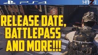 PS4 H1Z1 OFFICIAL RELEASE DATE,BATTLEPASS AND MORE!!!H1Z1 PS4 NEW WEAPONS AND SKINS???