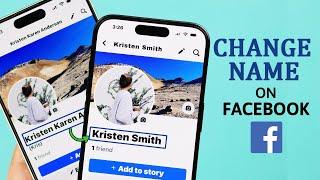 How to Change Name on Facebook! [2024 Updated]