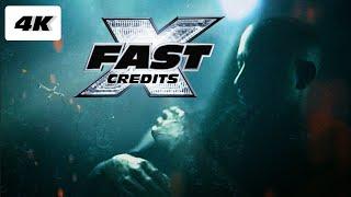 FAST X CREDITS 4K - Racing In Hell (Won´t Back Down Credits Song)