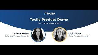 Toolio Product Demo