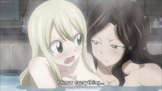 Natsu touches her OPPAI