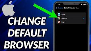 How To Change Default Browser On iPhone From Safari To Chrome