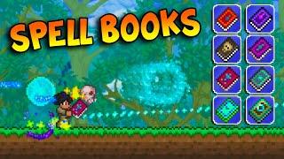 Terraria, But EVERY Spell Book Attacks At The Same Time...