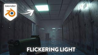 How to Make a Flickering Light in Blender