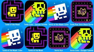 Tomb of the Mask, Tomb Color Escape Tumble, Tomb of the Mask Color, Tomb Run Totm Maze Game