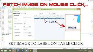 how to fetch or set image on mouse click or button click from database | java netbeans turorial #30