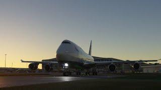 British Airways Boeing 747-8i (London - Riyadh) - Microsoft Flight Simulator 2020 (Stormy Landing)