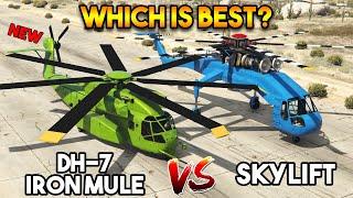 GTA Online - NEW DH-7 IRON MULE VS SKYLIFT (WHICH IS BEST) NEW DLC