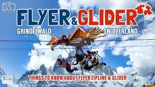 Grindelwald First Flyer | First Glider Grindelwald | Switzerland 4K