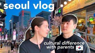 Cultural differences w/ his parents  Plant market & gardening  fav korean food, gangnam dinner