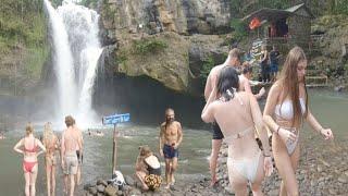 bali !! bali waterfall - tegenungan waterfall | bali hari ini (6 maret 2023)