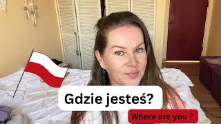  “ where are you ? In Polish language #polishlanguage