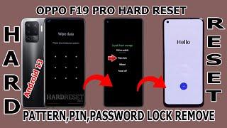 Oppo F19 Pro Hard Reset || Oppo F19 Pro Factory Reset | Oppo F19 pro  Pattern/Pin Unlock Without Pc