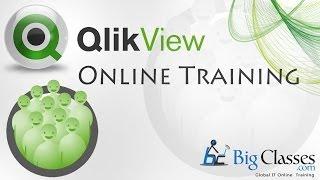 Qlikview Online Training - Qlikview Free Demo Video - Bigclasses