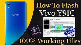 How To Full Flash Vivo Y91C PD1818HF Dead Boot Fix Hang on Logo Lock Remove With SP Flash Tool