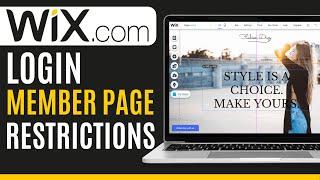How to Add Member Page & Login Restrictions on Wix | Full Guide