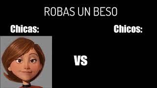 Chicas vs chicos // Mr increíble vs Mrs elastigirl parte 2