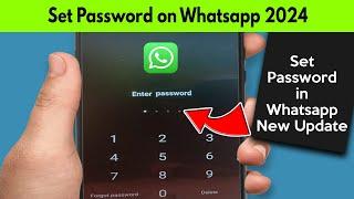 How To Set Password in WhatsApp || Lock WhatsApp With Password 2025 || WhatsApp Password Lock