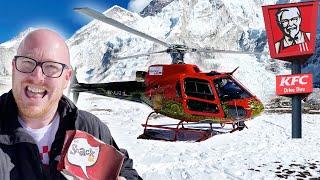 Eating KFC Chicken Nuggets on MT EVEREST!