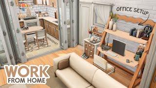 Work From Home Apartment // The Sims 4 Speed Build: Apartment Renovation