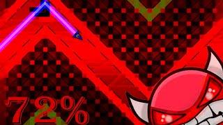 El fallo que impidio un posible fluke -"Nine Circles" 72%/Geometry Dash #1