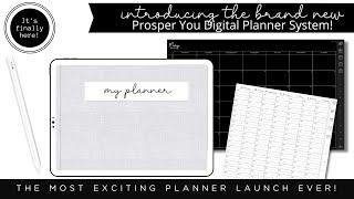 Introducing the New Prosper You Planner System | The Most Exciting Digital Planner Launch EVER! 