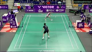 Orleans Masters Badminton 2023 | Priyanshu RAJAWAT Vs YU JEN CHI highlights super 300 #badminton