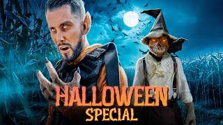 The Hall Family Halloween Special! Pumpkinhead Vs Wolf Pack! S6E3