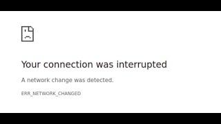 How to Fix ‘ERR NETWORK CHANGED’ in Google Chrome?