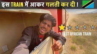 Almost DIED on the World’s Worst Train in Africa!  | Indian Travelling In AFRICA’S OLDEST TRAIN