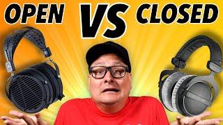 THE GREAT DEBATE, Open VS Closed Back Headphones For Gaming