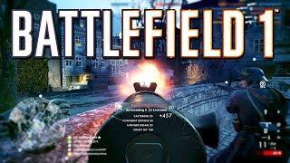 Battlefield 1: 50-2 on Prise de Tahure with Controller Cam (PS4 PRO Multiplayer Gameplay)