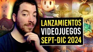 ¿DÓNDE SE COMPRA TIEMPO?! Los LANZAMIENTOS de VIDEOJUEGOS que quedan en 2024 son una LOCURA!