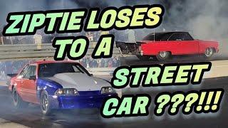 Tricia Wayne in Ziptie vs Boston Lee Memphis Street Outlaws JJ Da Boss MSO No Prep Drag Racing 2023