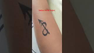simple arrow tattoo design