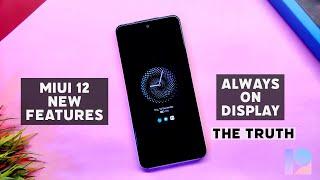 Miui 12 Always On Display | Enable AOD On Non Supported Device | The Truth