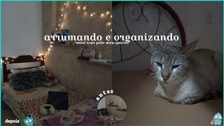 arrumando meu quarto e um tour por ele | peachcouffaine