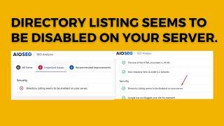 How to disable directory listing in WordPress (Still Works in 2024)