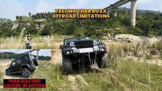 First Extreme Offroad with Thar Roxx | Solid Axle Vs Thar Roxx ️