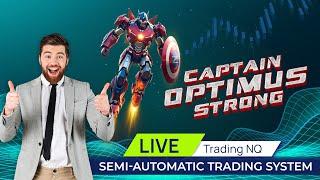 LIVE trading with the Captain Optimus Strong system