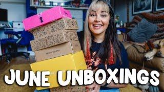 June Book Unboxing! Illumicrate, Fairyloot, Locked Library & Special Editions 2024