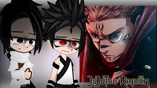 Jujutsu Kaisen React To Future ||  Compilad || Gacha React