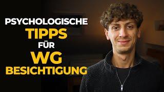 WG Besichtigung: Tipps & Tricks für einen guten ersten Eindruck