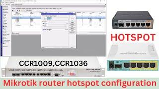 Mikrotik router hotspot configuration step by step