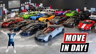 Full Tour Of My Dream Garage! *Moving ALL My Cars Into The New HQ*