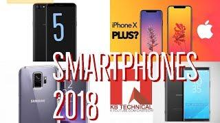 2018 Upcoming 5 SmartPhones | Samsung | Sony | Qmobile | Oppo | Iphone. No Voice